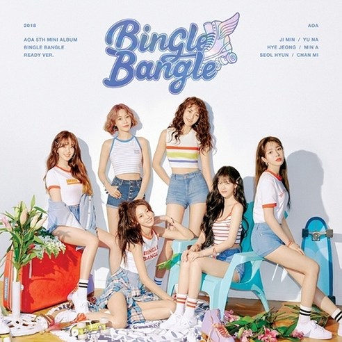 에이오에이 - BINGLE BANGLE READY VER 미니 5집 앨범, 1CD