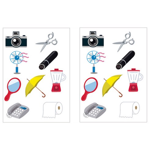 모두의팩토리 인쇄펠트 도안 DIY 펠트 공예 A4, 07 TYPE 물건1, 2개
