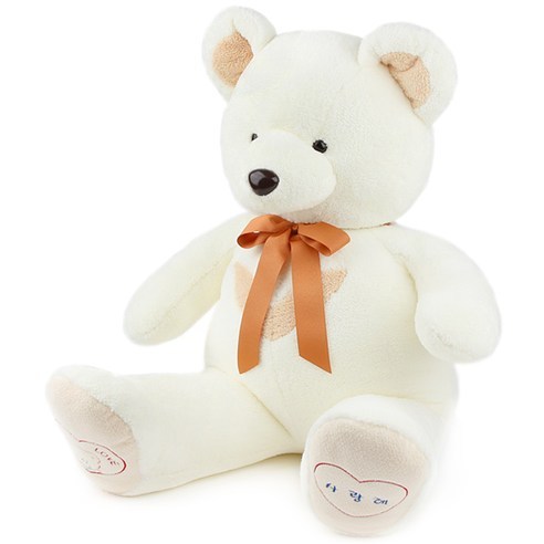 영아트 뉴 반달곰 인형-아이보리(왕 120cm) 1, 120cm, 아이보리