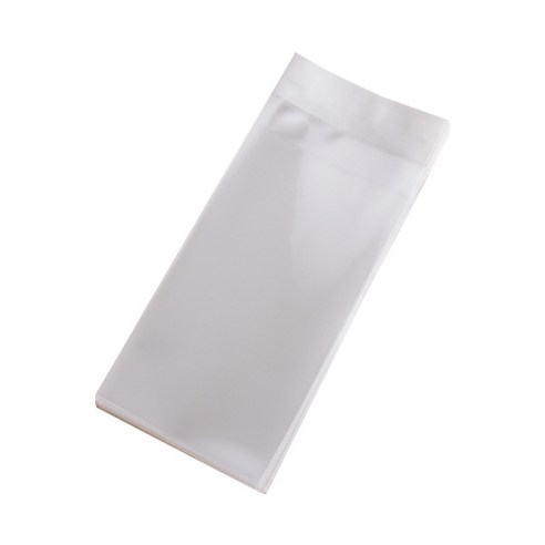 봄91 국산 접착식 OPP 무지 쿠키봉투 8 x 15 cm, 400개입, 1개