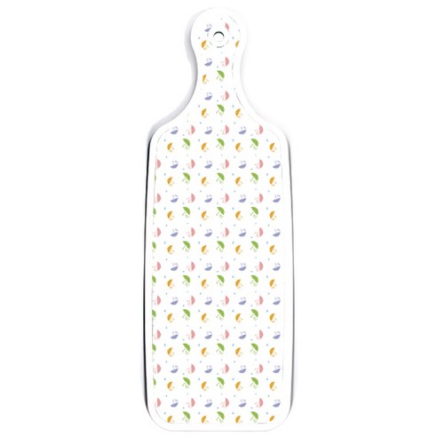 로엠디자인 양면 서빙도마 김치주황, 우산, 1개