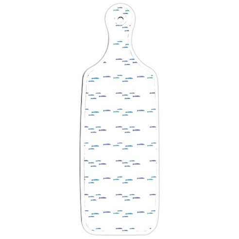 로엠디자인 양면 서빙도마 보드 5색다이아패턴, 5색다이아패턴 + 파스텔물고기떼, 1개