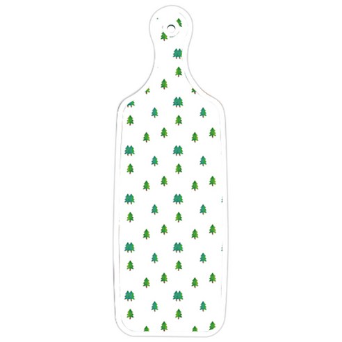 로엠디자인 양면 디자인 서빙 도마 보드 국화핑크분홍, 소나무아트웍, 1개