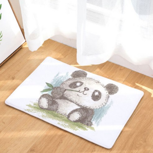 노랜드 Racoon and Panda Style 다용도 발매트, 6