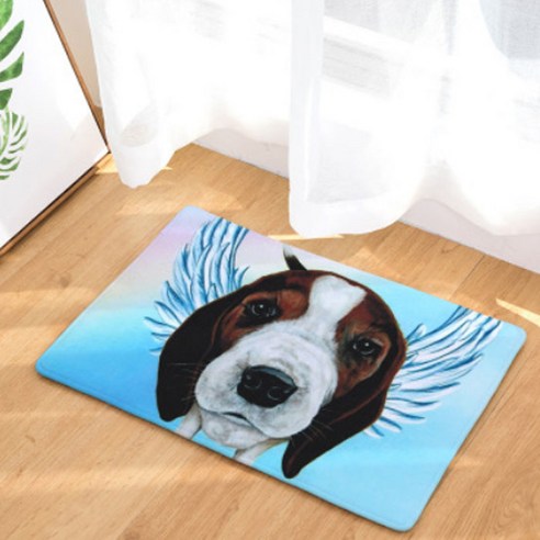 노랜드 Angel Dog Style 다용도 발매트, 6