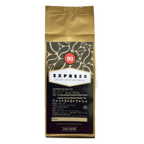 정커피 EXPRESS 90 분쇄커피, 더치커피, 500g