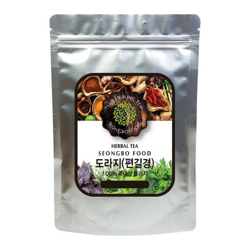 성보식품 국내산 도라지 편길경 한차재료, 600g, 1개