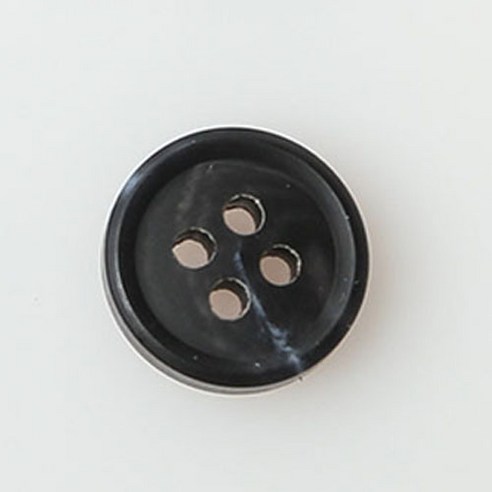 HR빅버튼 마닐라 단추 11mm, NO15, 4개입