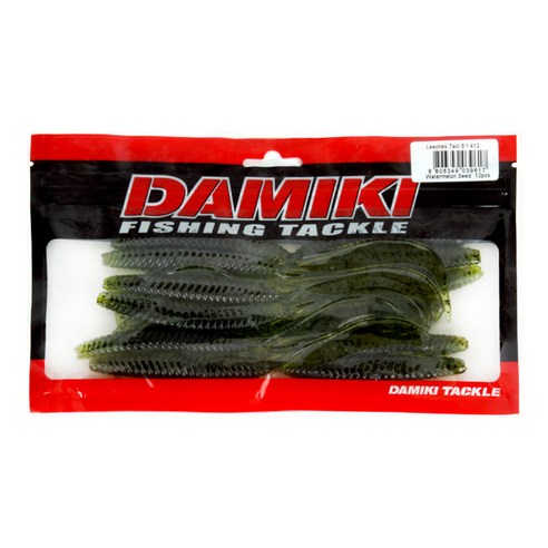 다미끼 리치 테일 루어 5인치 12p, 412 WATERMELON SEED, 7.5g