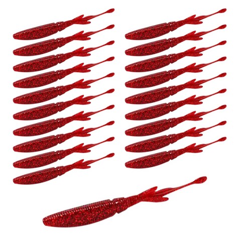 에스엠텍 SHARK SHAD 루어 5인치 10p 2세트, SM-028, 8.2g