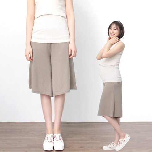 팡팡샵 임산부 T 5부 TR복대바지