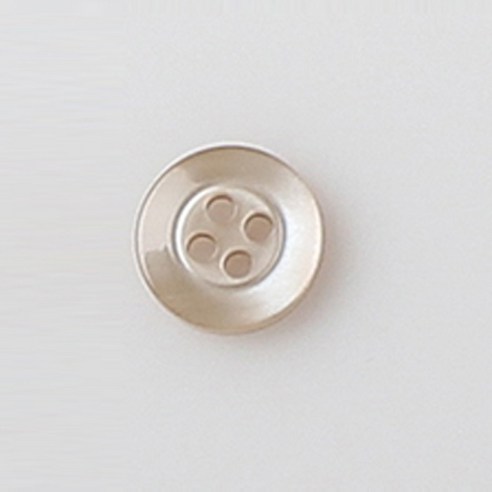 HR빅버튼 금잔화 단추 10mm, 연베이지, 8개입