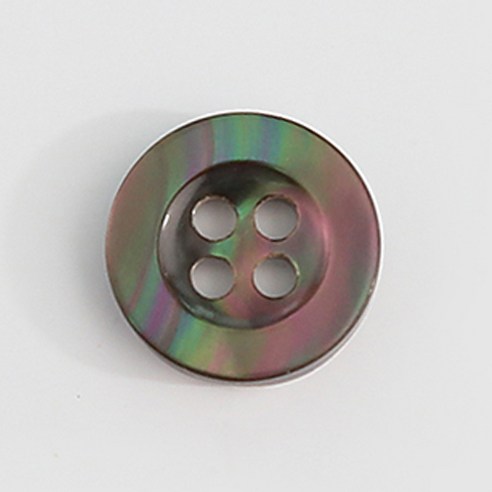 HR빅버튼 우유니 단추 11mm, 브라운, 8개입
