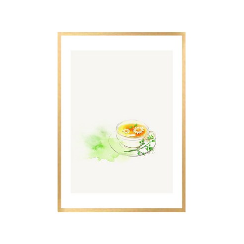 더윤 북유럽 캔버스액자 FLO0032, A3(297 x 420 mm)