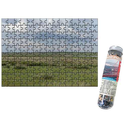다모아 시험관 직소퍼즐, 150피스, 몽골의경치