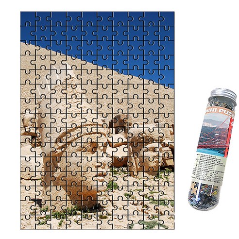 다모아 시험관 직소퍼즐, 150피스, 넴룻산의조각상