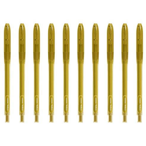 제브라 볼사인 젤잉크펜 0.6mm, 51 골드, 10개입