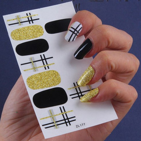 아리코 3D 네일패치 손톱스티커, ZL177, 5세트