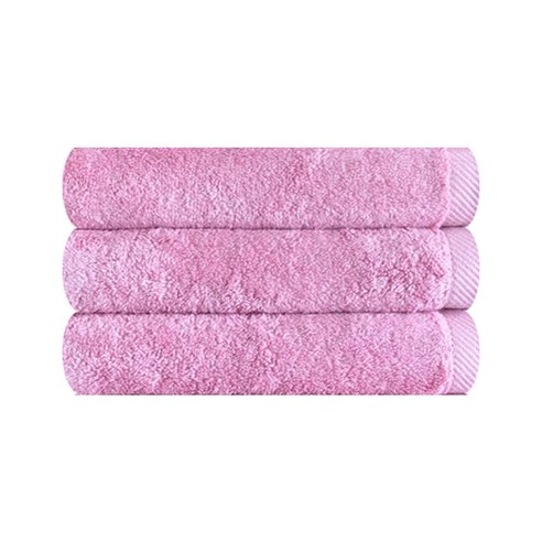 송월타월 호텔수건 디아망 뱀부 170g, 로즈핑크, 3개
