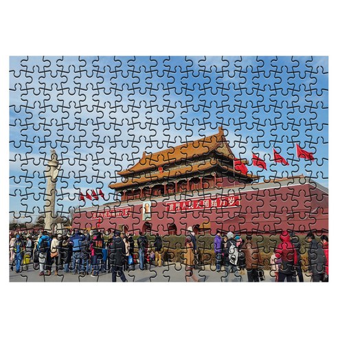 다모아 시험관 직소퍼즐, 234피스, 천안문광장