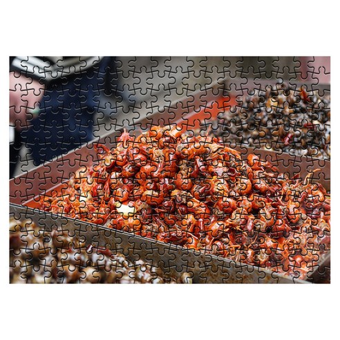 다모아 시험관 직소퍼즐, 234피스, 중국가재요리