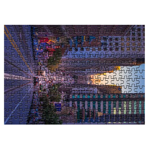 다모아 시험관 직소퍼즐, 234피스, 캘리포니아거리