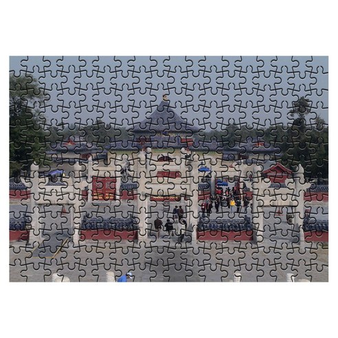 다모아 시험관 직소퍼즐, 234피스, 자금성으로가는길