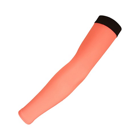 DM 블랙밴드 컬러 멀티 팔토시, 코랄