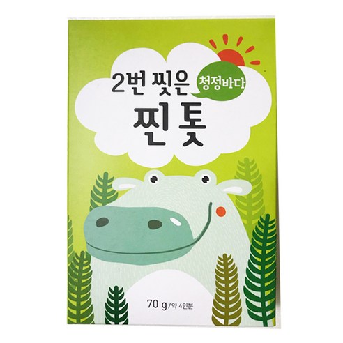 해맑은 2번씻은 찐톳, 1개, 70g