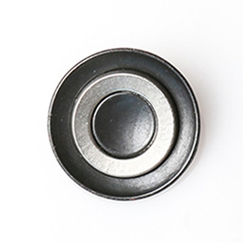 HR빅버튼 스트레오 단추 25mm, 흑NTQ, 4개입