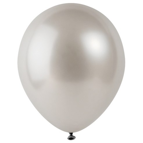 파티팡 풍선 라운드 30cm, 펄 실버, 100개입