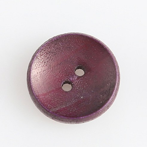 HR빅버튼 나무단추 캔디 15mm, 퍼플, 12개입