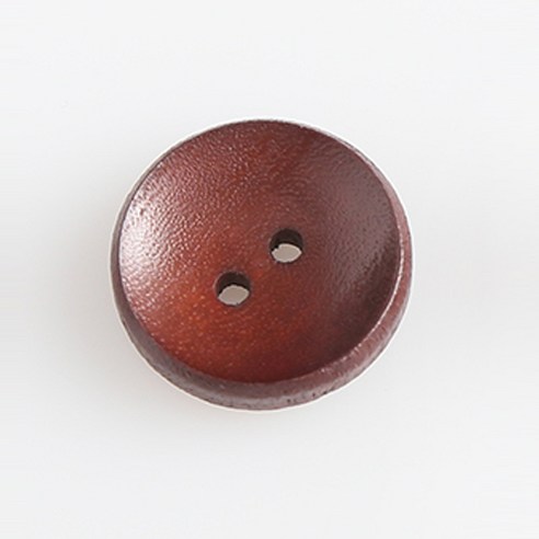 HR빅버튼 나무단추 캔디 18mm, 초코, 8개입
