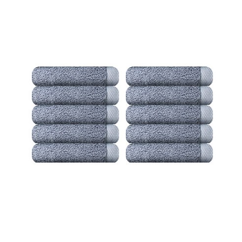 송월타월 타이탄 수건 190 g 40수 면사, 회색, 10개