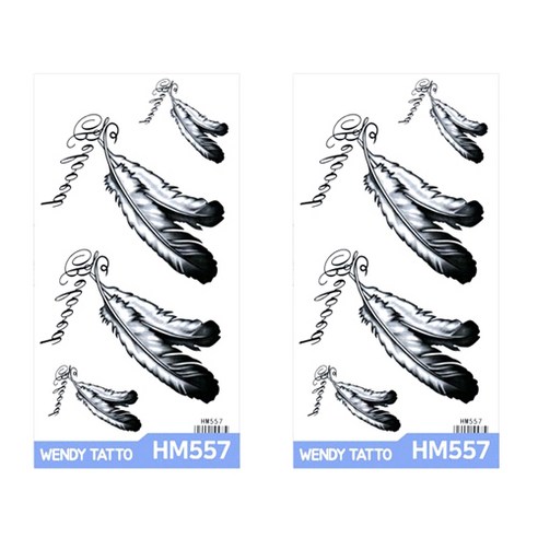 파티복닷컴 중형 타투스티커, 2개입, HM557