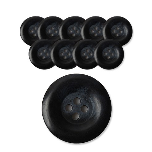 패션포인트 어게인 단추 무광 18mm, NA, 10개입