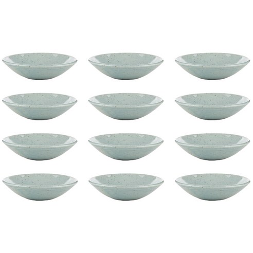 디자인도씨 B 찬기 산백토 3p, 연두, 4세트