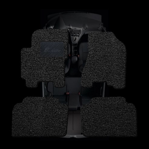 XFIT 블란도 코일카매트 확장형 블랙, 현대, 제네시스 EQ900 4륜(2015년12월~)