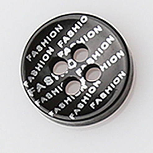 HR빅버튼 베이루트 단추 NO1 11mm, 혼합 색상, 8개입