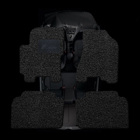 엑스핏 차량용 블란도 코일매트 확장형 블랙, 폭스바겐, 파사트 B7 12년8월~16년3월 V108A