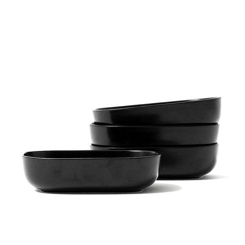 보울보울 레트로라인 오발볼 18cm, 미드나잇블랙, 4개입