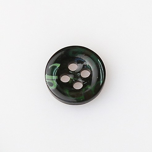 HR빅버튼 나소 NO42 단추 10mm, 혼합 색상, 4개입
