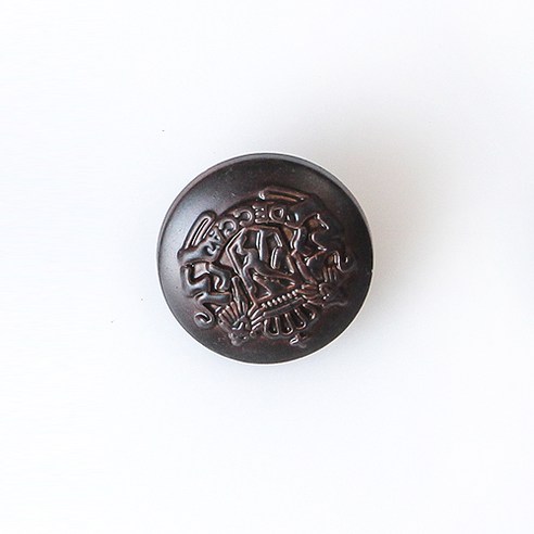 HR빅버튼 브리쉘 단추 NO24 23mm, 혼합 색상, 4개입