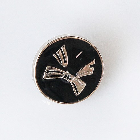HR빅버튼 브리쉘 단추 NO4 23mm, 혼합 색상, 4개입