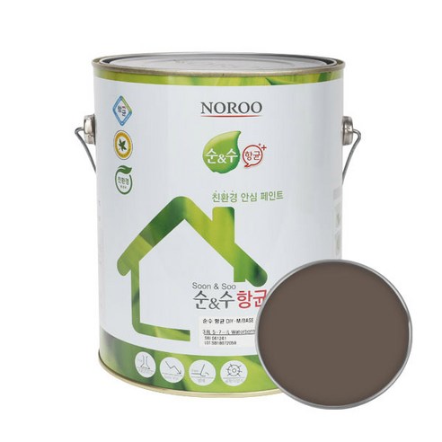 순앤수 항균 DIY 페인트 4L, NR9062, 1개