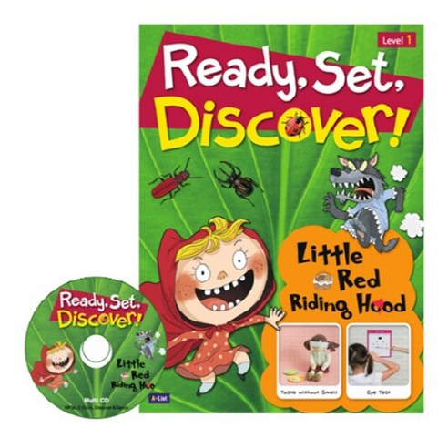 Ready Set Discover! Level. 1: Little Red Riding Hood(SB+Multi CD+AB+Wall Chart), A List
