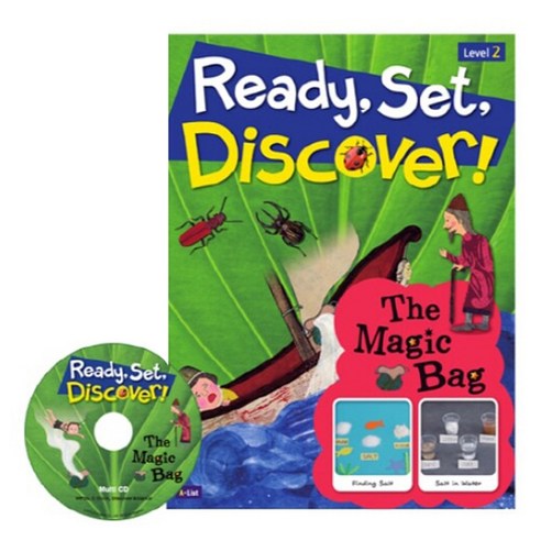 Ready Set Discover! Level. 2: The Magic Bag(SB+Multi CD+AB+Wall Chart ...