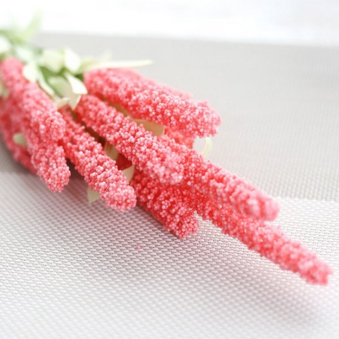 블럭마트 조화 프로방스 라벤더 12p x 2, 코랄