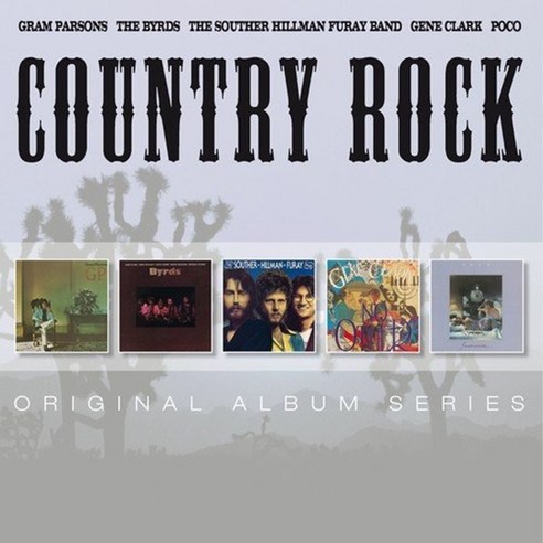 Country Rock - Original Album Series (Deluxe Edition) 유럽수입반, 5CD