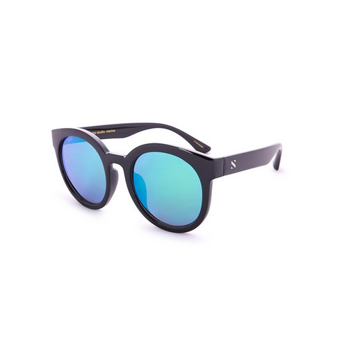 Stumpstudio 패션미러 스포츠 선글라스 Marina STMA1603B01, Green Mirror